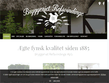 Tablet Screenshot of bryggerietrefsvindinge.dk